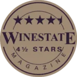 WineState Magazine - 4.5 Stars