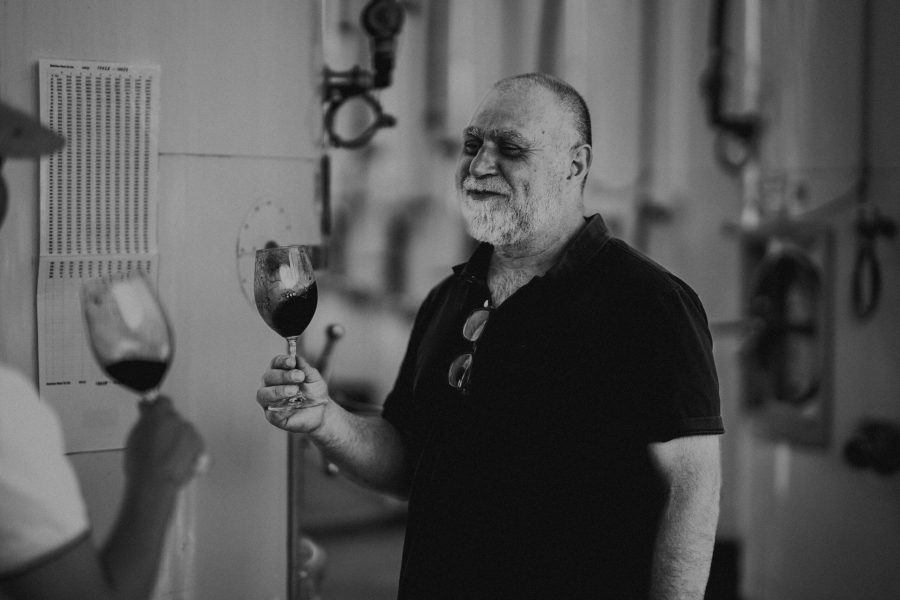 Monteperle wines chief winemaker Tony Carapetis